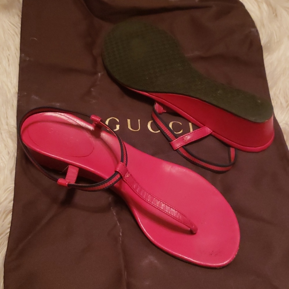 Ladies Designer Wedge Sandals - Picture 3 of 5